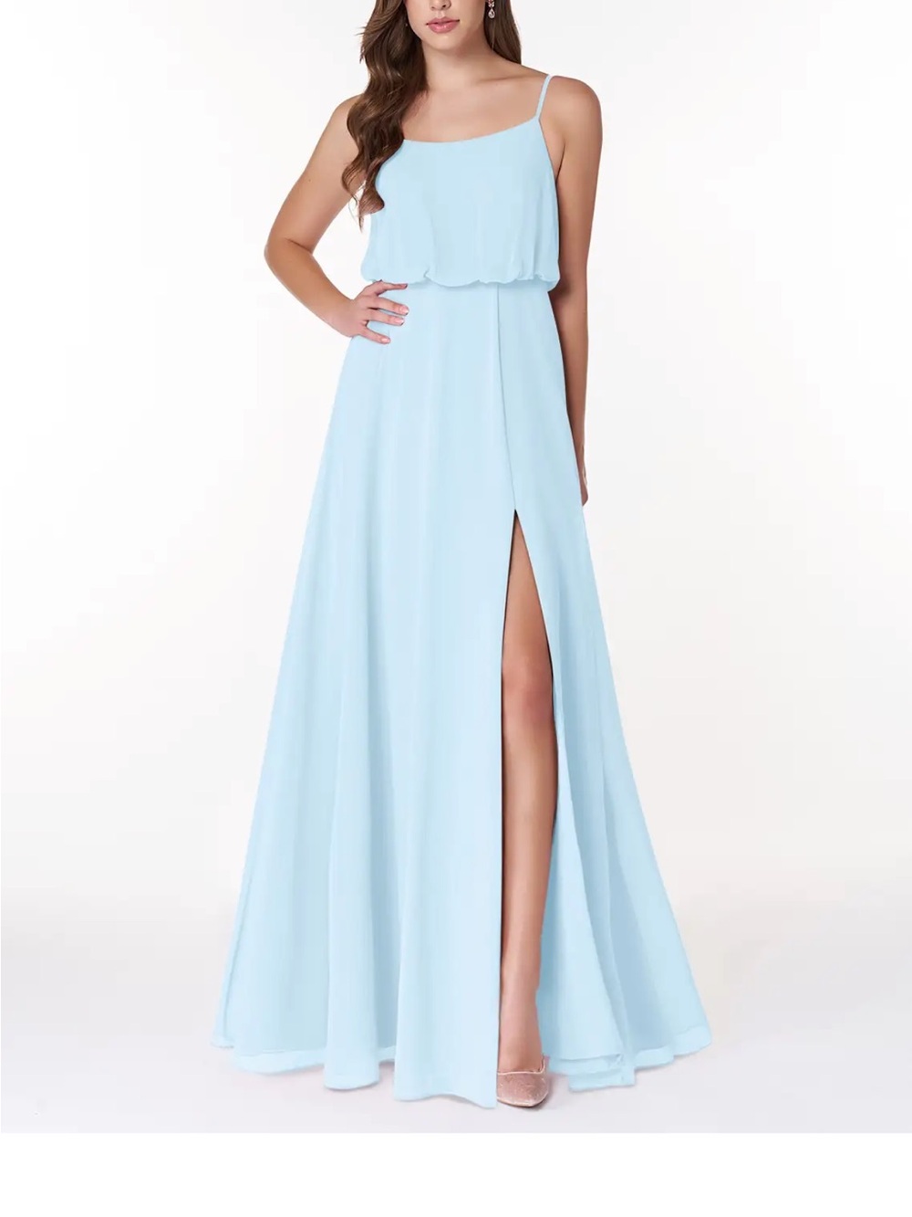 Azazie Lupe Chiffon Dress